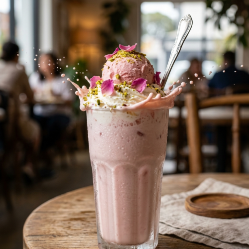 Rose Milkshake