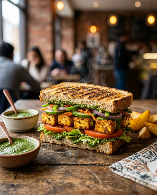 Veggie Paneer Sandwich
