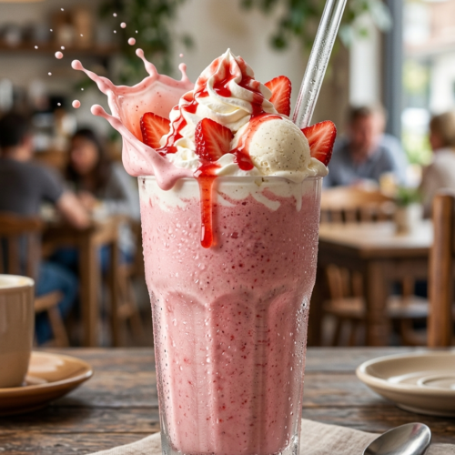 Strawberry Milk Shake